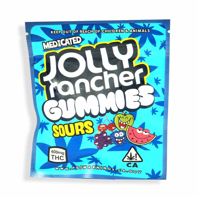 Jolly Ranchers 600mg THC