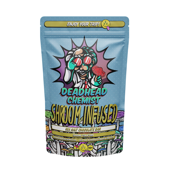 Sea Salt Dark Chocolate Bar Deadhead Chemist – 5000MG