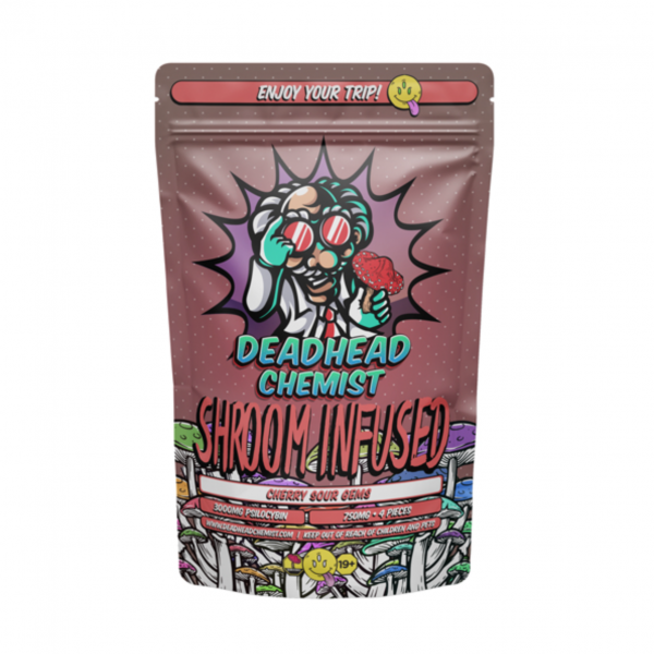 Cherry Sour Gems Deadhead Chemist – 3000MG