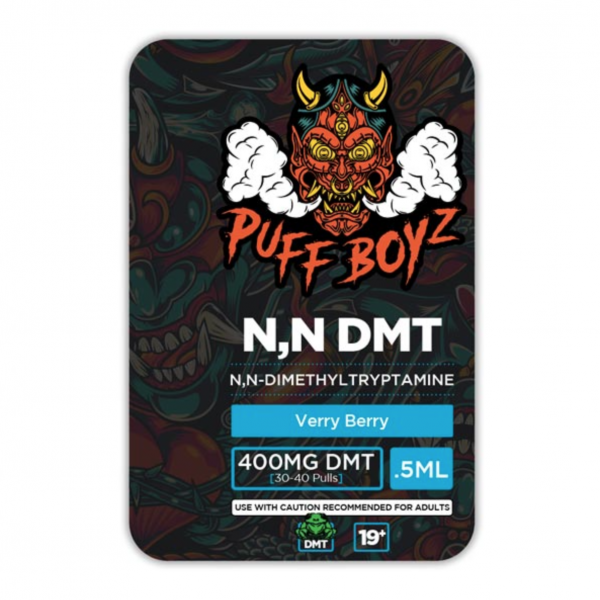 DMT NN .5ML(400MG DMT) – Puff Boyz – Verry Berry