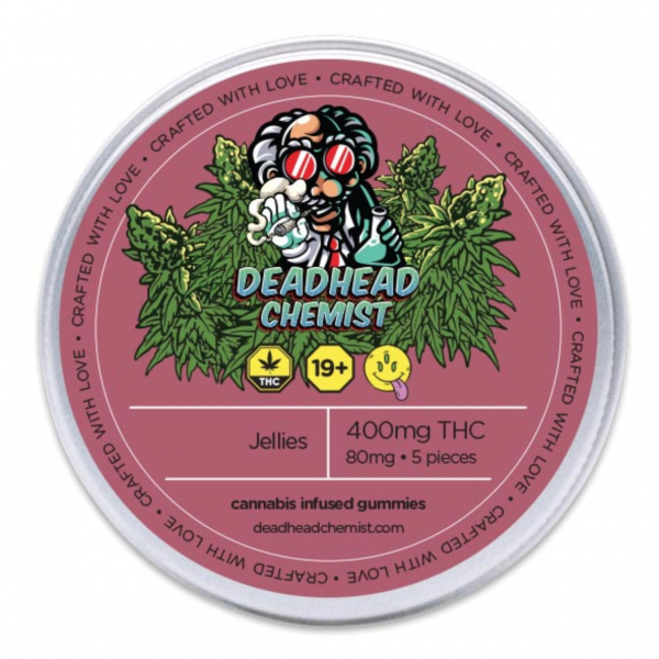 Deadhead Chemist 400MG THC Cola Bottles