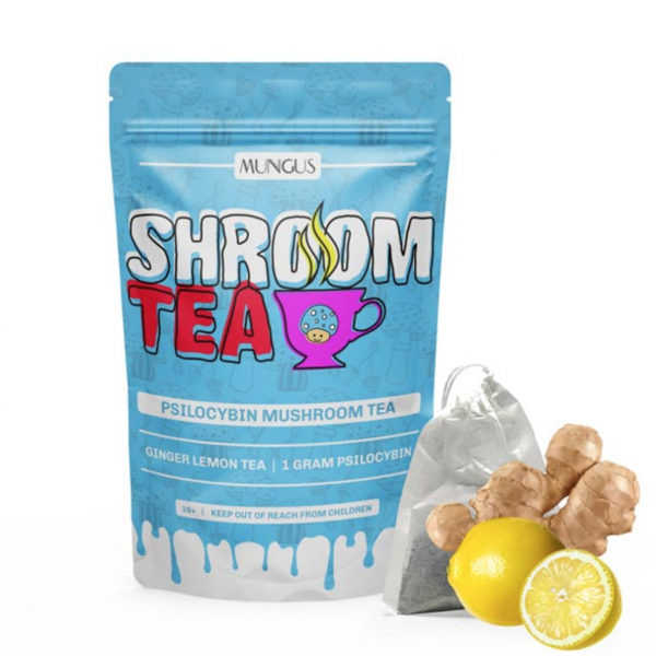 Ginger Lemon Shroom Tea 1 GRAM