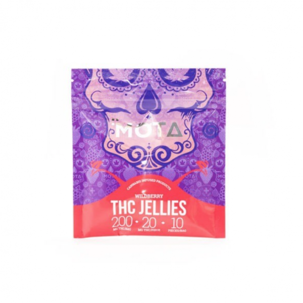 MOTA Wildberry Jellies 200MG THC