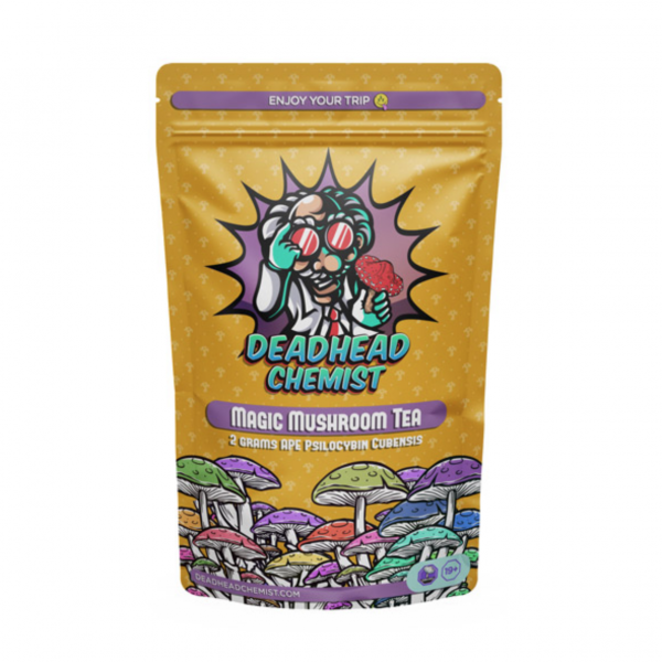 Magic Mushroom Tea Raspberry Bliss – Apes 2G – Deadhead Chemist