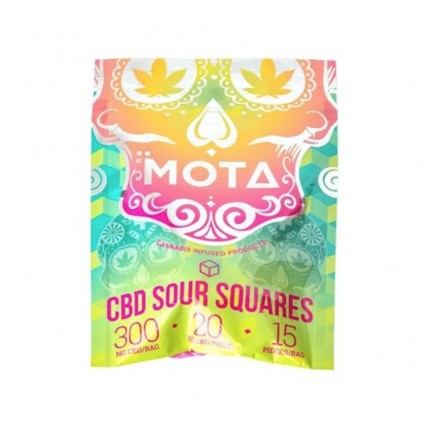 Mota Sour Squares 3000MG CBD