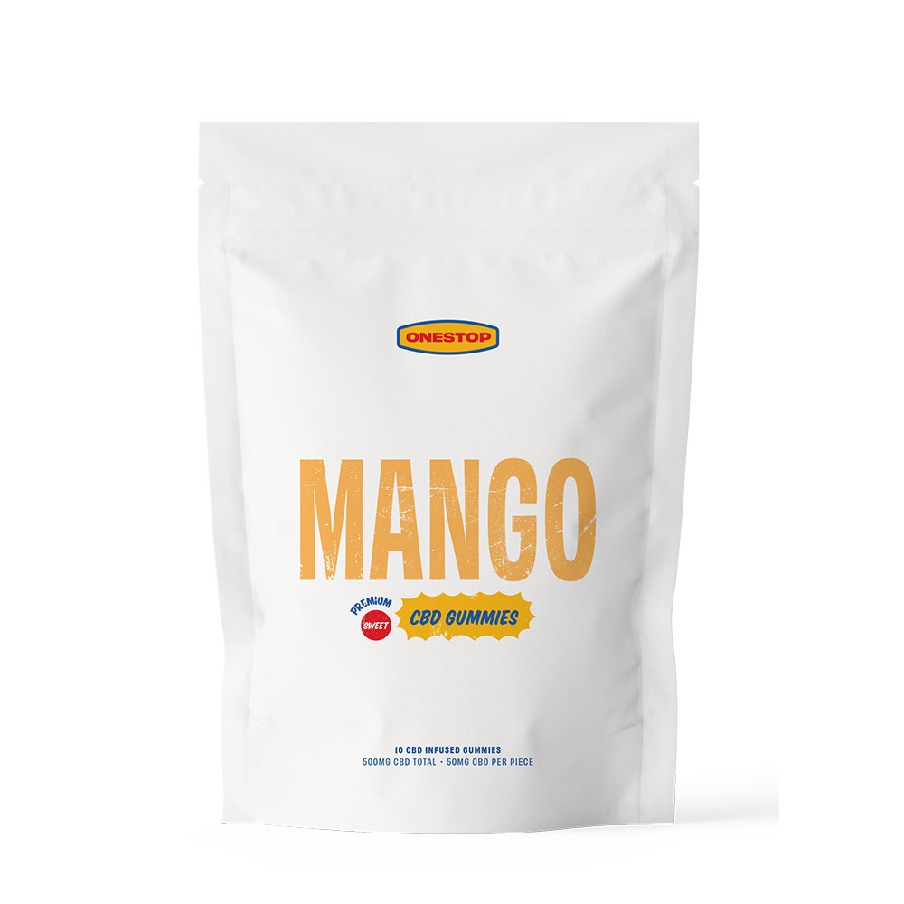 OneStop – Mango CBD Gummies 500mg
