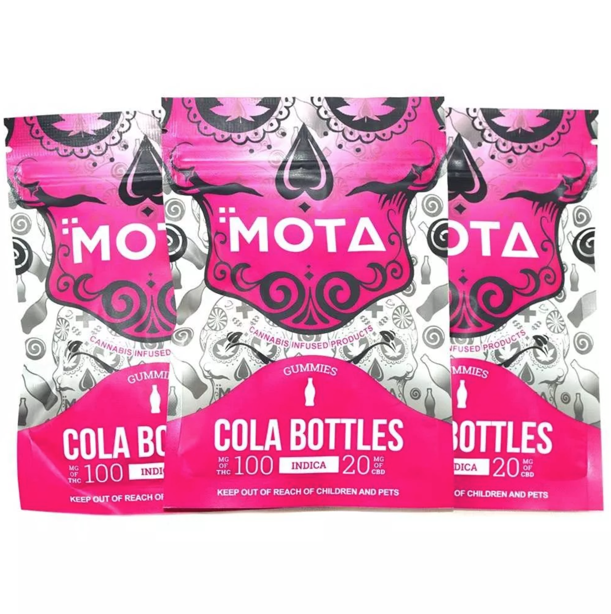 Mota Indica Cola 100MG THC