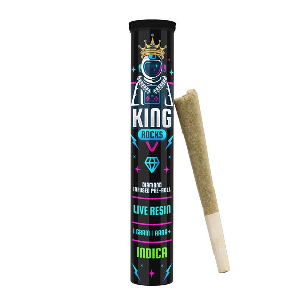 Monster Pre Roll with Live Resin - 1.3G - King Rocks - 2 Pack