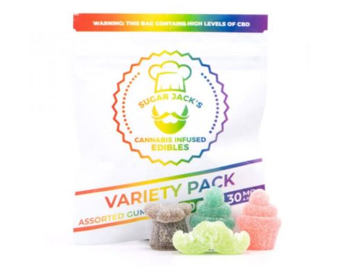 SUGAR JACK’S – CBD VARIETY GUMMIES – 300MG