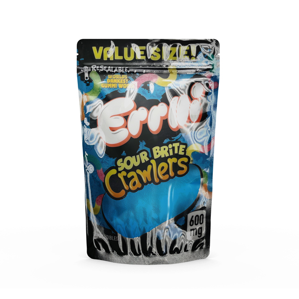 Errlli Sour Brite Crawlers 600MG THC