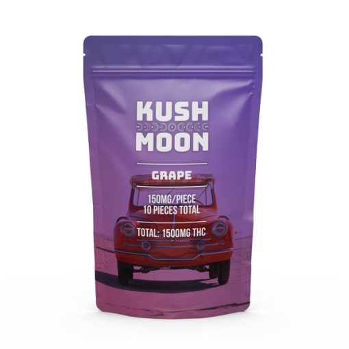 Kush Moon – Grape THC Gummies – 1500mg