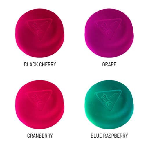 Jelly Bites – Indica Extra Strength (500 mg THC) – Berry - Image 4