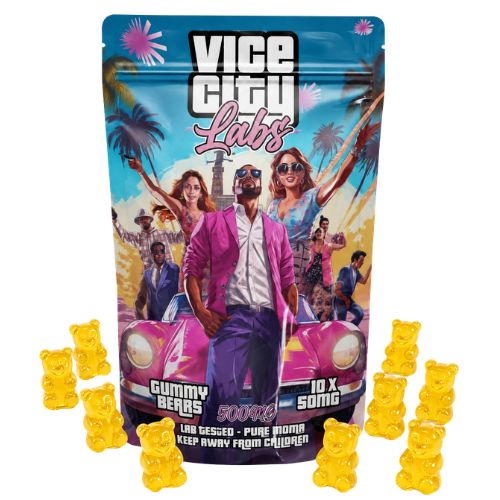MDMA Gummy Bears 500MG โ Lemon โ Vice City Labs